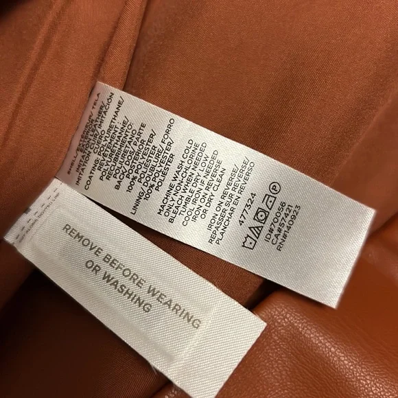 Loft Leather Skirt - Picture 9 of 9